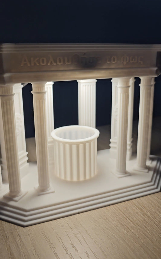 🏛"Segui la Luce" Lampada Tempio 💡