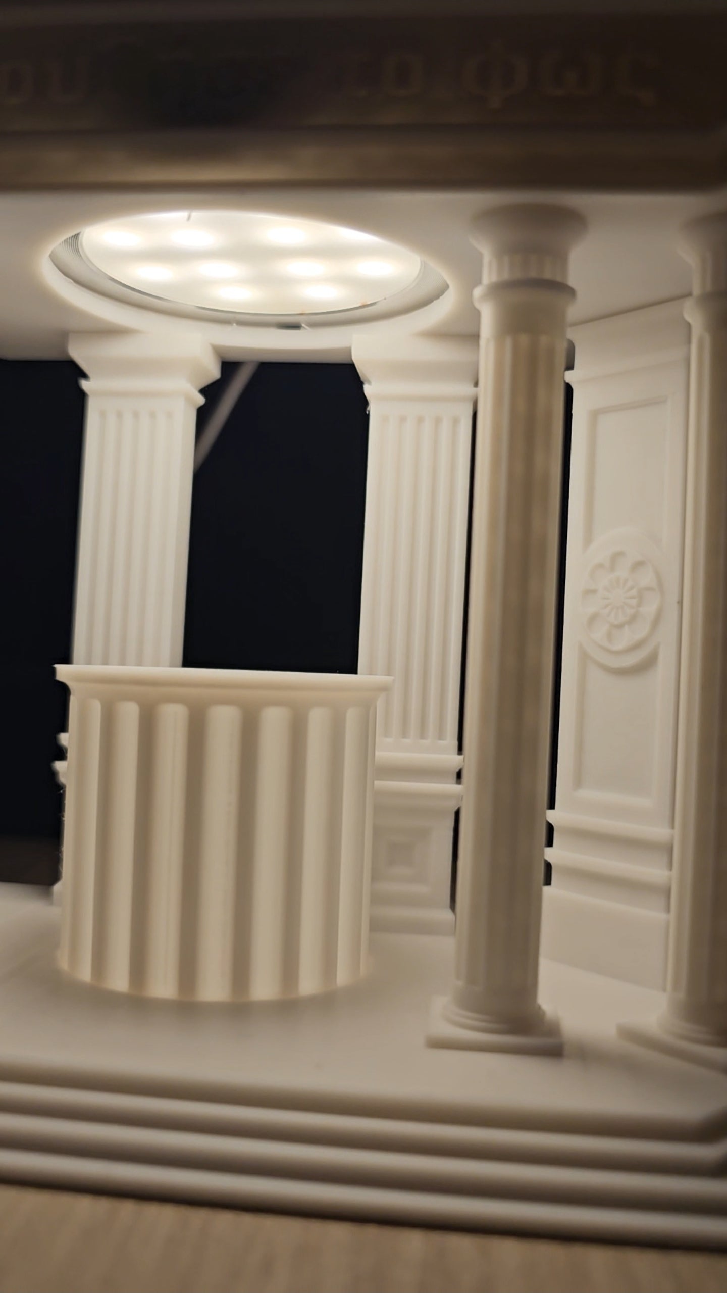 🏛"Segui la Luce" Lampada Tempio 💡